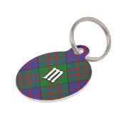 Clan MacDonald Tartan Pet ID Tag (Side)