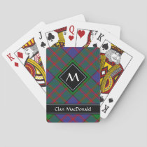 Clan MacDonald Tartan Playing Cards