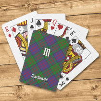 Clan MacDonald Tartan Playing Cards