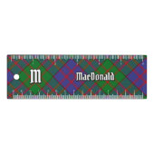 Clan MacDonald Tartan Ruler (Front)