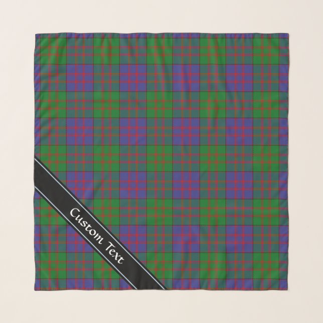 Clan MacDonald Tartan Scarf (Front (Horizontal))