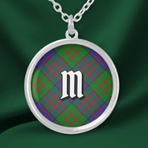 Clan MacDonald Tartan Silver Plated Necklace