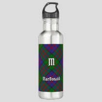 Clan MacDonald Tartan Stainless Steel Water Bottle