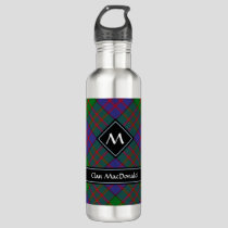 Clan MacDonald Tartan Stainless Steel Water Bottle