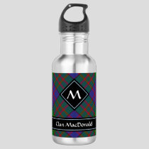 Clan MacDonald Tartan Stainless Steel Water Bottle