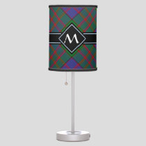 Clan MacDonald Tartan Table Lamp