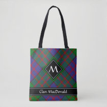 Clan MacDonald Tartan Tote Bag