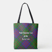Clan MacDonald Tartan Tote Bag (Back)