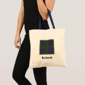 Clan MacDonald Tartan Tote Bag (Front (Product))