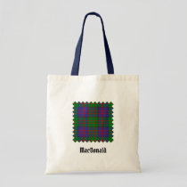 Clan MacDonald Tartan Tote Bag