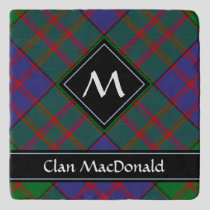Clan MacDonald Tartan Trivet