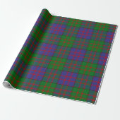 Clan MacDonald Tartan Wrapping Paper (Unrolled)