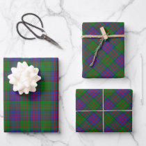 Clan MacDonald Tartan Wrapping Paper Sheets