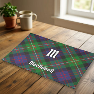 Clan MacDonell of Glengarry Tartan Cloth Placemat