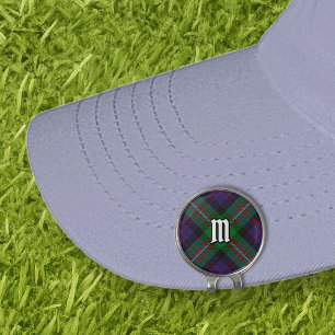 Clan MacDonell of Glengarry Tartan Golf Hat Clip