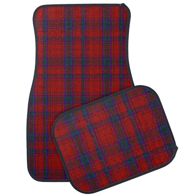 Clan MacDougal Plaid Car Mat Set (Set)