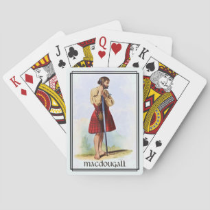 Clan MacDougall Classic Scotland Deck Poker Cards