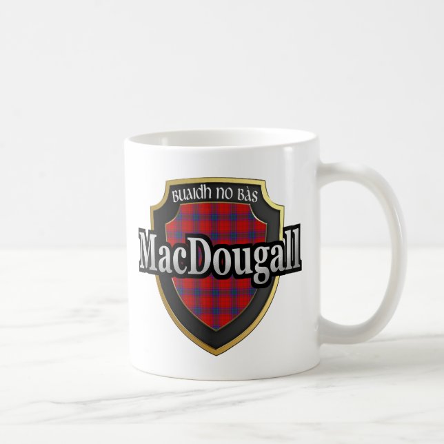 Clan MacDougall Scottish Dynasty Tartan Mugs Cups (Right)