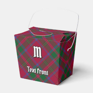 Clan MacDougall Tartan Favor Boxes