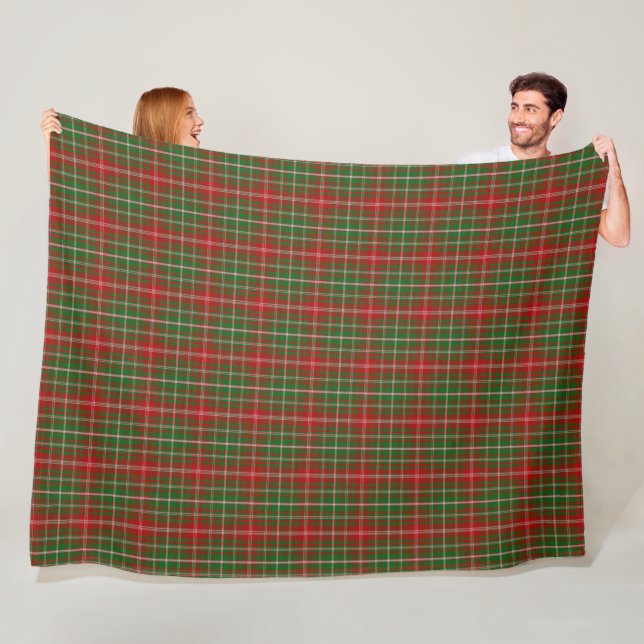 Clan MacDougall Tartan Fleece Blanket (In Situ)