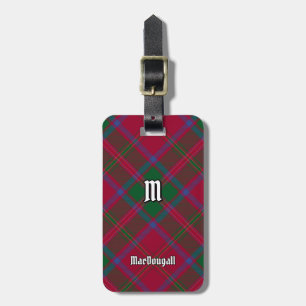 Clan MacDougall Tartan Luggage Tag