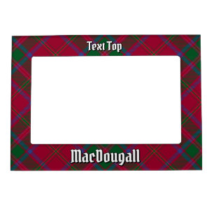 Clan MacDougall Tartan Magnetic Frame