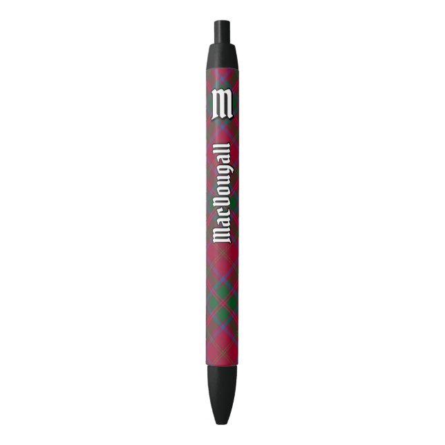 Clan MacDougall Tartan Pen (Front Vertical)