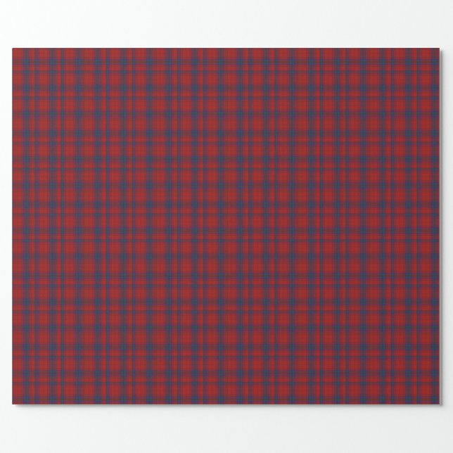 scotch plaid wrapping paper