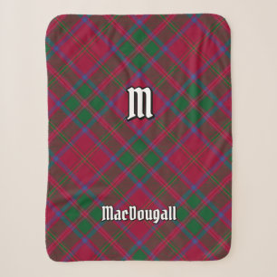 Clan MacDougall Tartan Sherpa Blanket