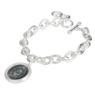 Clan MacDowall Crest & Tartan Knot Bracelet