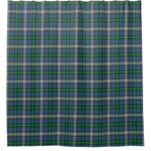Clan MacDowall McDowell Scottish Heritage Tartan Shower Curtain