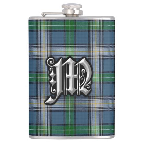 Clan MacDowall McDowell Tartan Old Scotland Flask