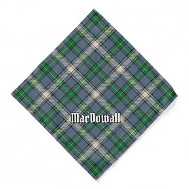 Clan MacDowall Tartan Bandana (Front)