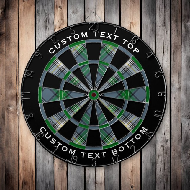 Clan MacDowall Tartan Dart Board (Creator Uploaded)