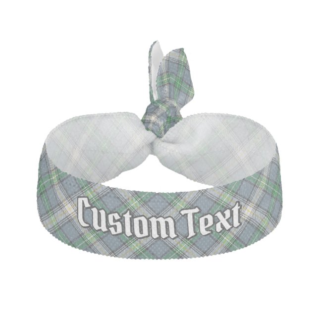Clan MacDowall Tartan Elastic Hair Tie (Front)