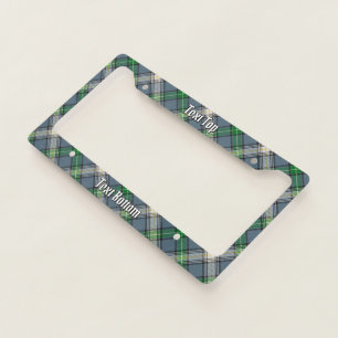 Clan MacDowall Tartan License Plate Frame