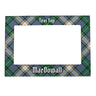 Clan MacDowall Tartan Magnetic Frame