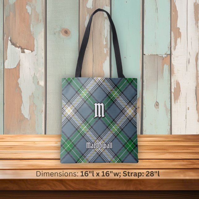Clan MacDowall Tartan Tote Bag (Creator Uploaded)
