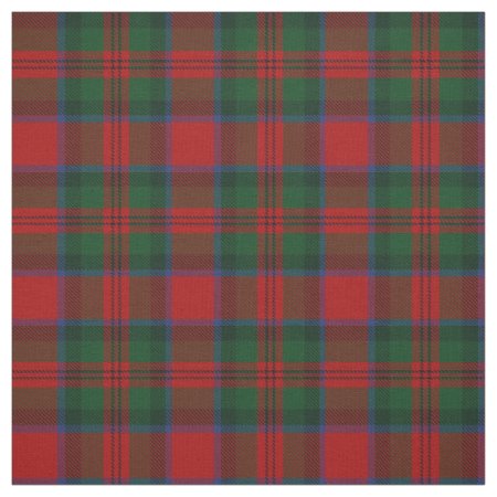 Clan Macduff Scottish Tartan Plaid Fabric