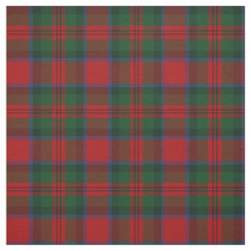 Clan MacDuff Scottish Tartan Plaid Fabric