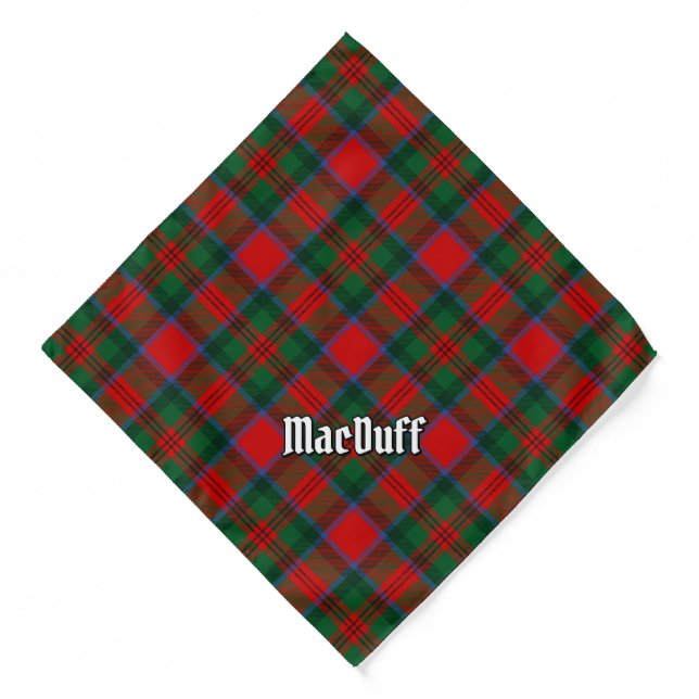 Clan MacDuff Tartan Bandana (Front)