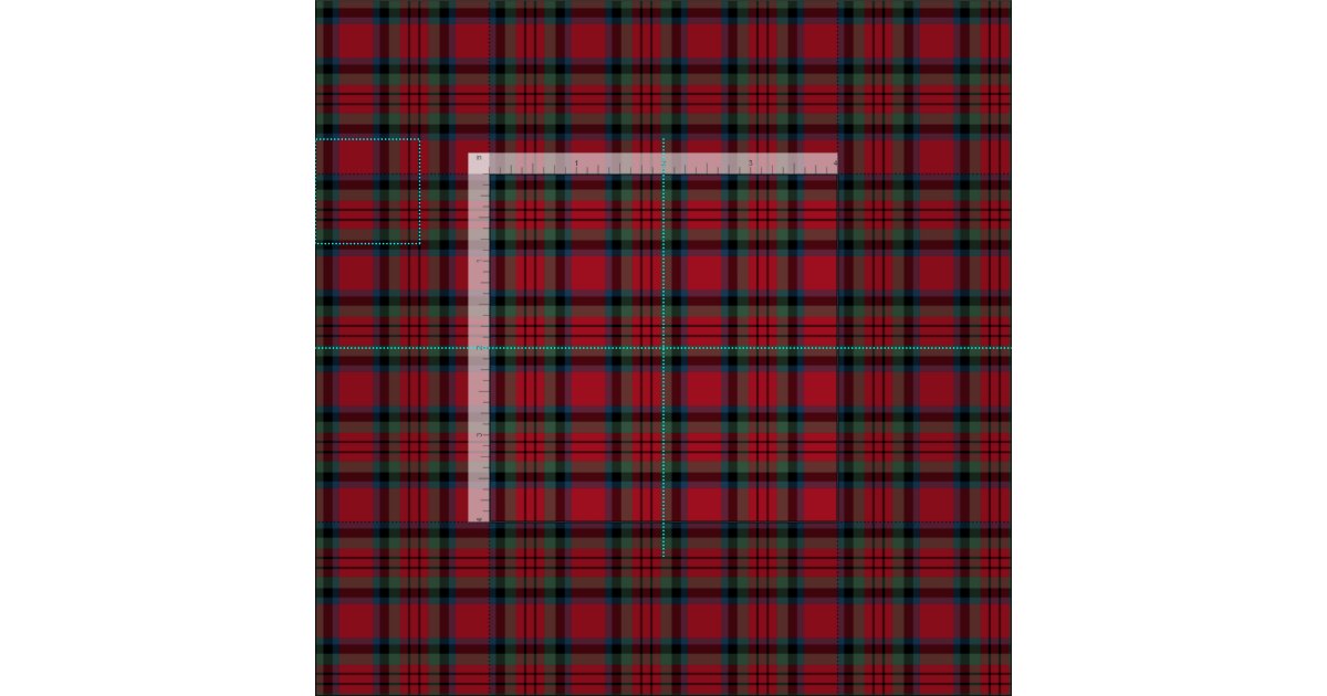 MacDuff Modern Tartan Crest 2D T-shirt - Alba Skull Style
