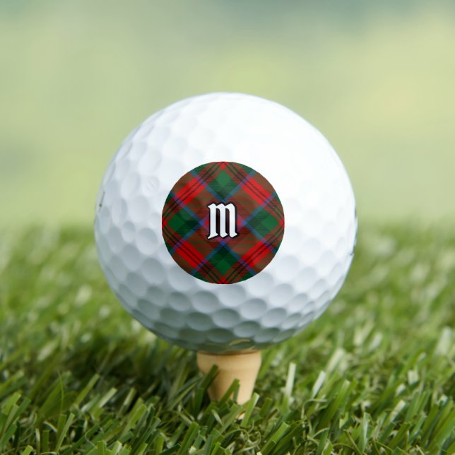 Clan MacDuff Tartan Golf Balls (Insitu Tee)
