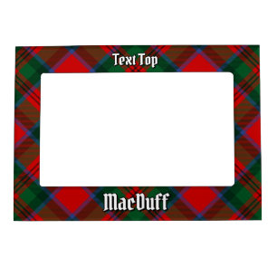 Clan MacDuff Tartan Magnetic Frame