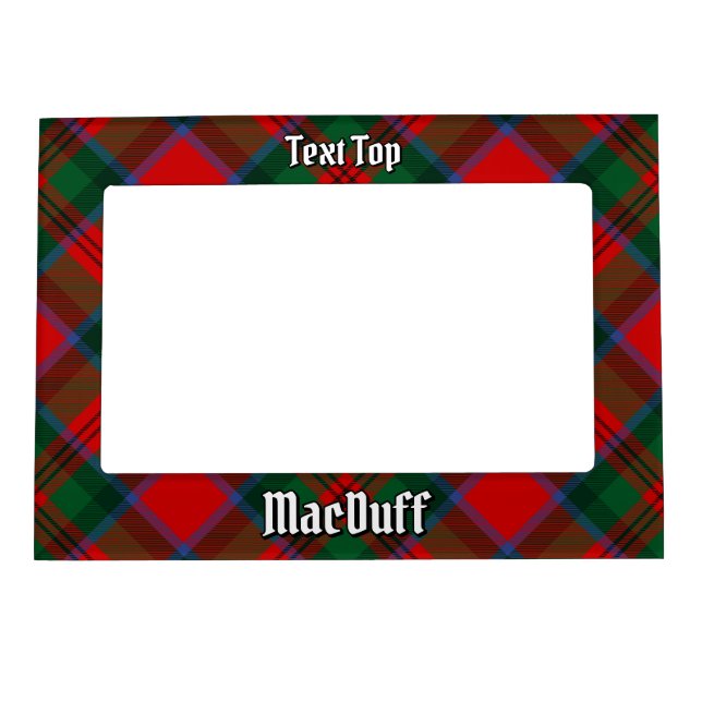 Clan MacDuff Tartan Magnetic Frame (Front)