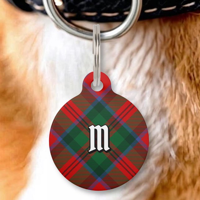 Clan MacDuff Tartan Pet ID Tag (Creator Uploaded)