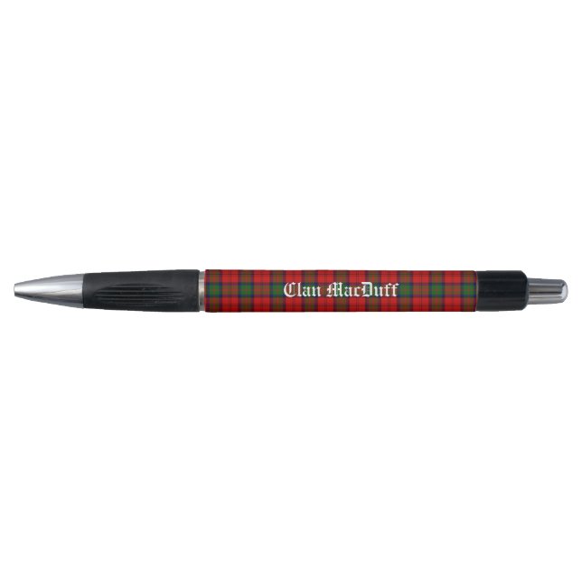 Clan MacDuff Tartan Plaid  Pen (Front)