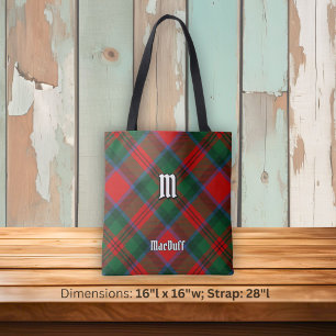 Clan MacDuff Tartan Tote Bag