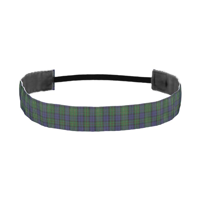 Clan MacEwen Tartan Plaid Head Band (Front)