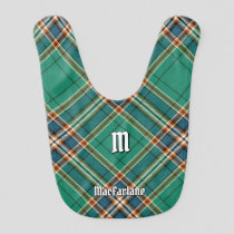 Clan MacFarlane Ancient Hunting Tartan Baby Bib